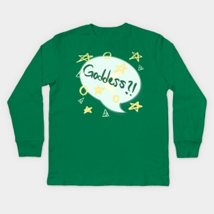 Goddess Grumps Kids Long Sleeve T-Shirt